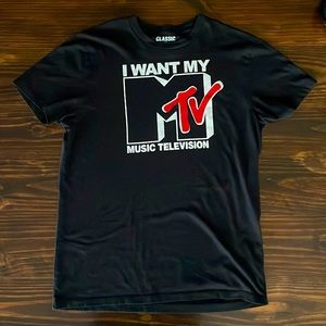 Men’s Small “I Want My MTV” T-Shirt